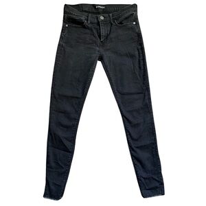 Express Women’s Black Midrise ankle legging Jean